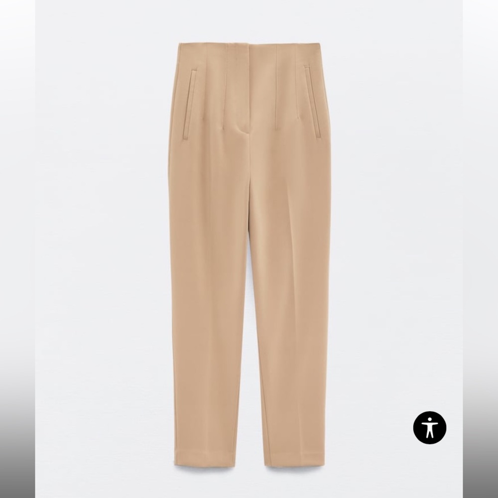 Zara High Waisted Trousers